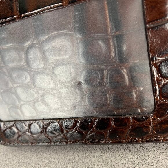 Masters Martin Dingman Alligator Card Holder Card Case ID Window Money Clip - Picture 4 of 15